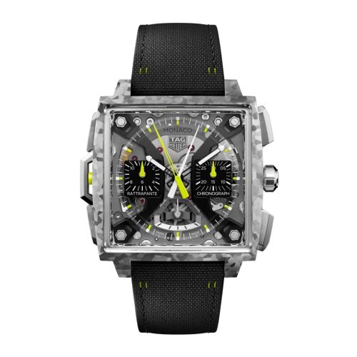 TAG Heuer Monaco Split-Seconds Chronograph Texturized Titanium